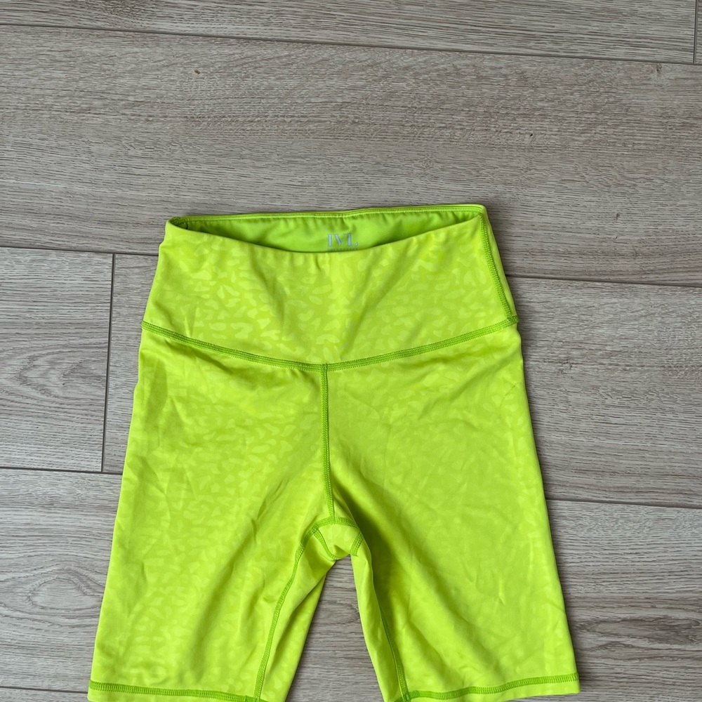 IVL Collective Lime Green Shorts